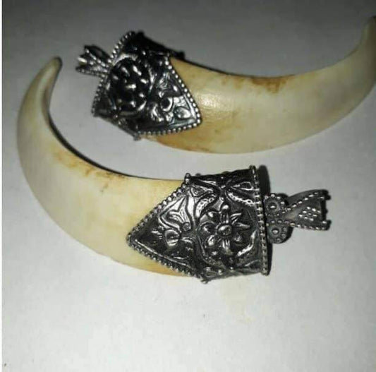 Shukar Dant Pendant ā Traditional Protective Talisman