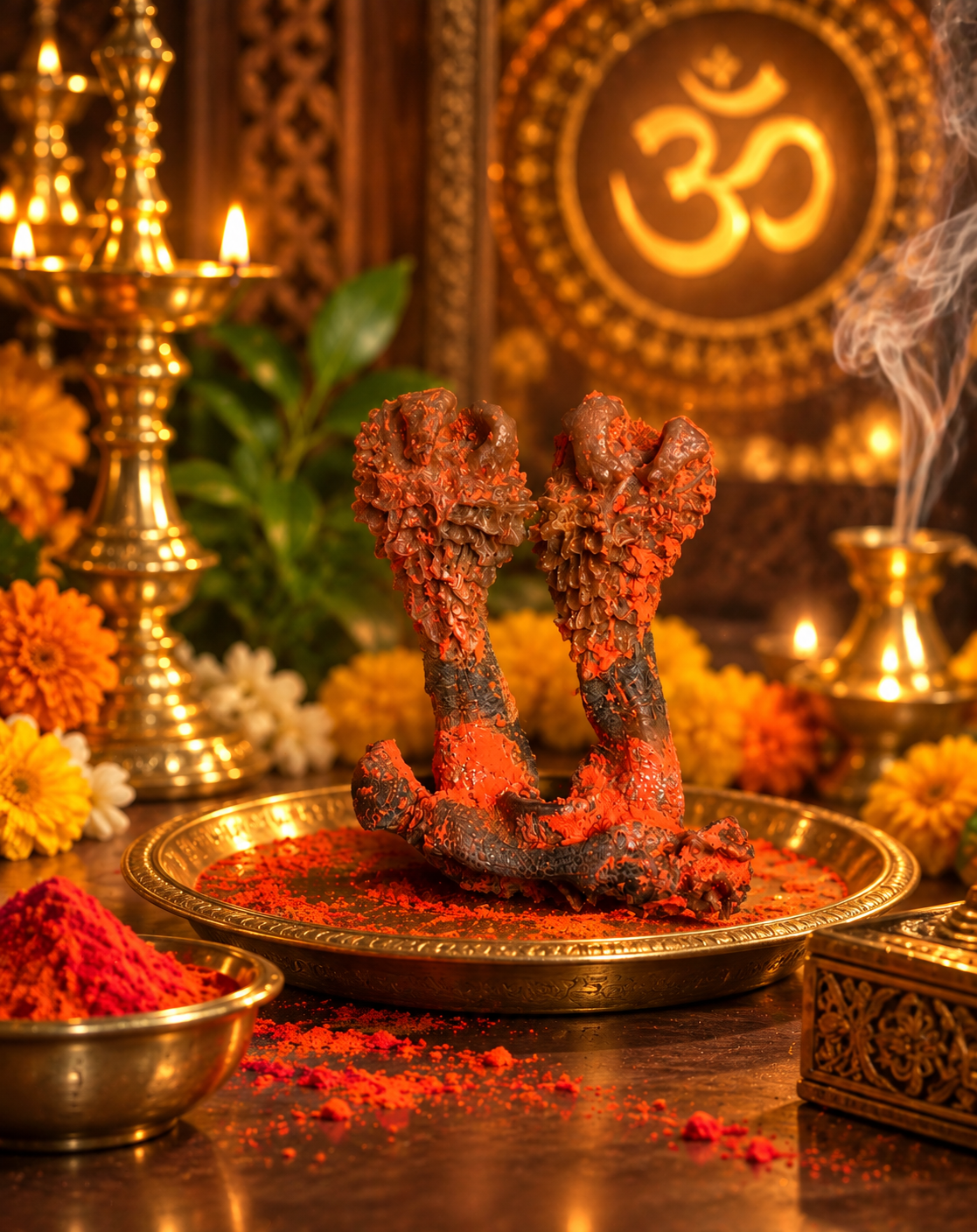 Sacred Divine  Symbol of Strength & Victory - Hatha Jodi  Yantra